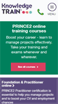 Mobile Screenshot of prince2-online.co.uk